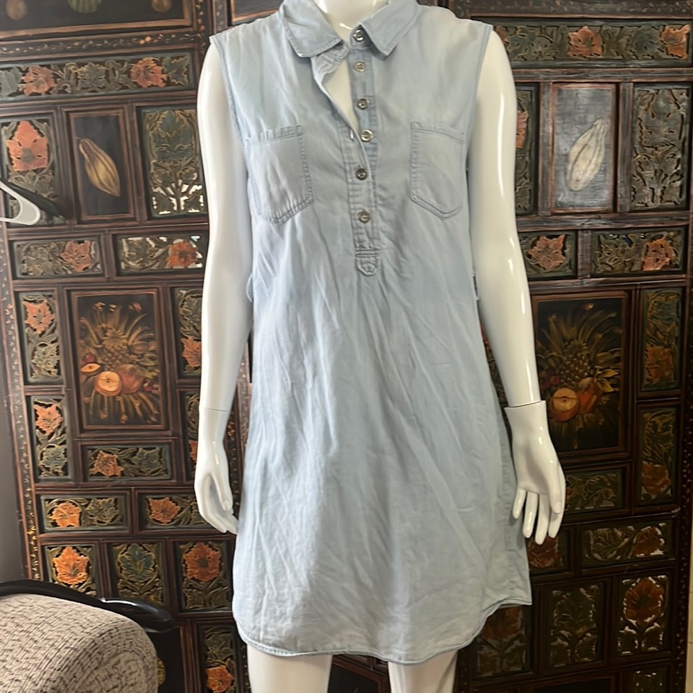 Jean/chambray dress